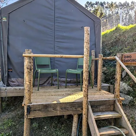 Romantic Safari-style Glamping With Mountain Views Near Ventosa, Portugal Tente de luxe Ventosa (Braga)