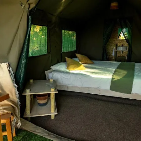 Romantic Safari-style Glamping With Mountain Views Near Ventosa, Portugal Tente de luxe